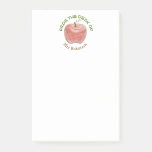 Personalisierte Post-it-Notizen für Lehrer Post-it Klebezettel