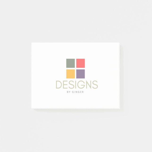 Personalisierte Post-Itanmerkungen Post-it Klebezettel (Vorderseite)