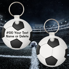 Personalisierte preiswerte Fußball-Geschenke für M Schlüsselanhänger