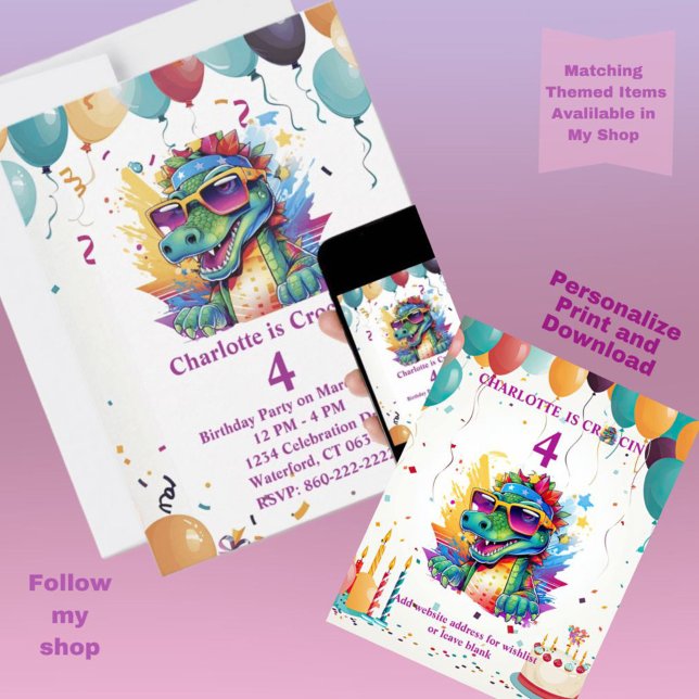Personalisierte Prints & Download Girls zum Geburt Einladung (Von Creator hochgeladen)
