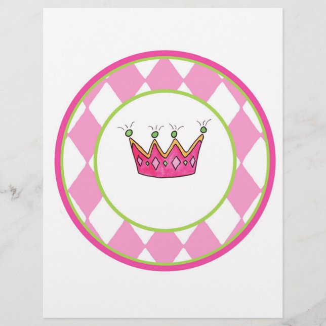 Personalisierte Prinzessin (Vorderseite)