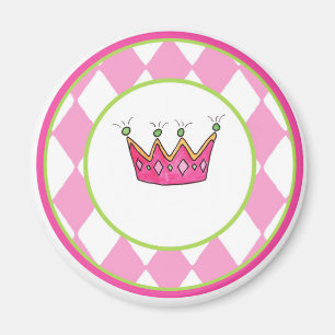 Personalisierte Prinzessin Magnet