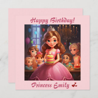 Personalisierte Prinzessin [Name] Geburtstag