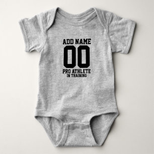 Personalisierte PRO ATHLETE für das Training von  Baby Strampler