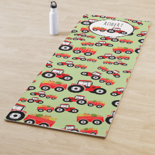 Personalisierte Produktion von roten LKW Yogamatte