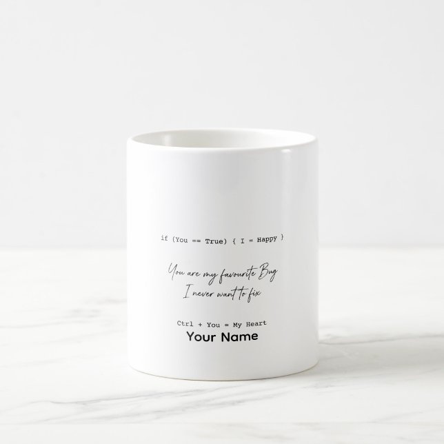 Personalisierte Programmierer-Geschenktasse Coding Kaffeetasse (Von Creator hochgeladen)