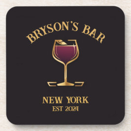 Personalisierte Pub Sign Bar Deco mit Individuelle Getränkeuntersetzer