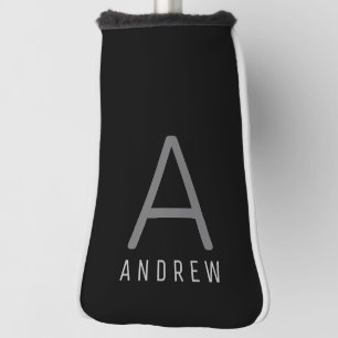 Personalisierte Putter Cover Modernes Mit Monogram Golf Headcover