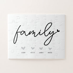 Personalisierte Puzzle-Spiele für Familien - Niedl Puzzle