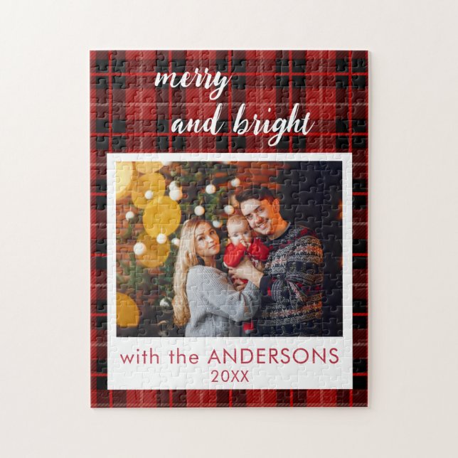 Personalisierte Puzzles für schöne Weihnachten (Vertikal)