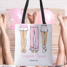 Personalisierte Pyjama-Party-Trend-Schlafparty-Ges