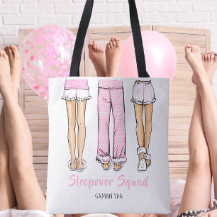Personalisierte Pyjama-Party-Trend-Schlafparty-Ges