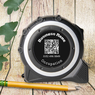 Personalisierte QR-Code-Geschäftsarbeits-Handelsvo Maßband
