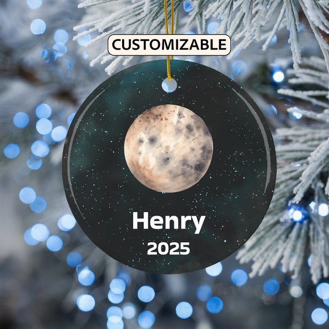 Personalisierte Quecksilberverzierung, Sonnensyste Keramik Ornament (Von Creator hochgeladen)