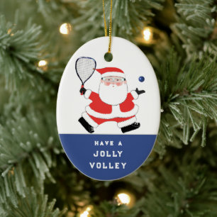 Personalisierte Racquetball-Geschenke Keramik Ornament