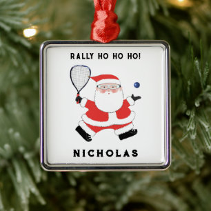 Personalisierte Racquetball-Sammelfunktion Ornament Aus Metall