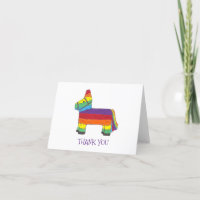 Personalisierte Rainbow Donkey Piñata Geburtstagsp