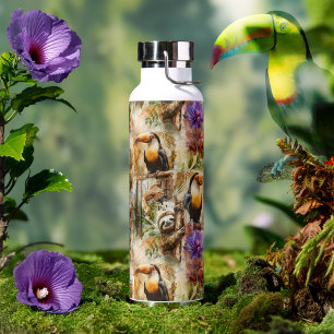 Personalisierte Rainforest Life Trinkflasche