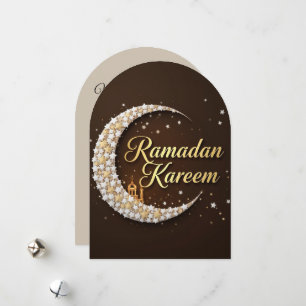 Personalisierte Ramadan Kareem-Feiertagskarte Feiertagskarte
