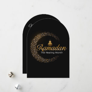Personalisierte Ramadan MubaraK-Feiertagskarte Feiertagskarte