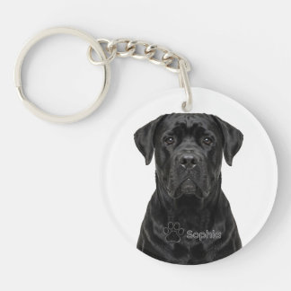 Personalisierte realistische Cane-Corso-Hund-Schlü Schlüsselanhänger