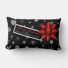 Personalisierte realistische simulierte Weihnachts Lendenkissen