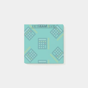 Personalisierte Rechner - Math-Post-it-Notizen Post-it Klebezettel
