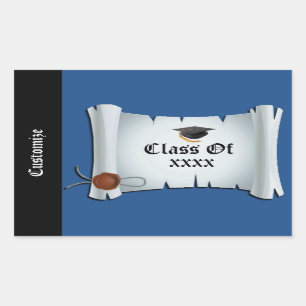 Personalisierte Rechteckiger Aufkleber