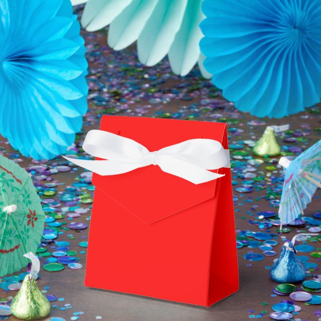 Personalisierte Red Fevor Box - Zelt 3x1.5x3.25 Geschenkschachtel (Party)