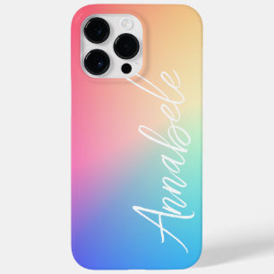 Personalisierte Regenbogenglanz Case-Mate iPhone 14 Pro Max Hülle