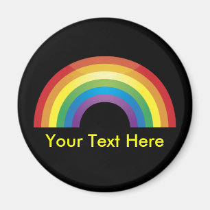 Personalisierte Regenbogenmagnete Magnet