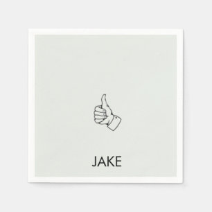 Personalisierte Rentensammlung treibt Cocktail II Serviette