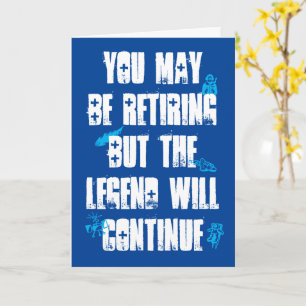 PERSONALISIERTE RETIREMENT-LEGEND FORTSETZT DIE AR KARTE