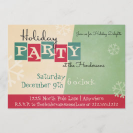 Personalisierte Retro-Feier Einladung