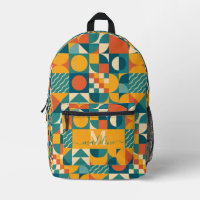 Personalisierte Retro geometrische Farbe