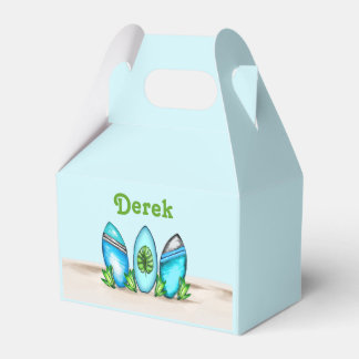 Personalisierte Retro-Surfboards Geschenkschachtel