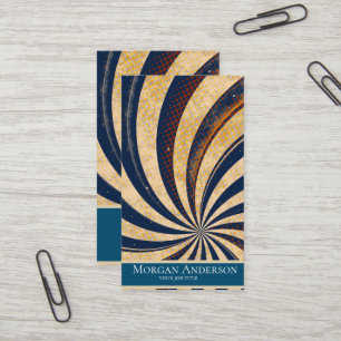 Personalisierte Retro-Vintage-Abstrakte Trend  Visitenkarte