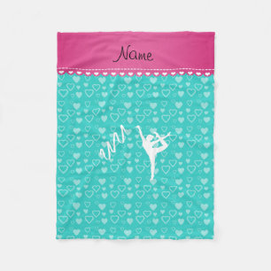 Personalisierte rhythmische fleecedecke