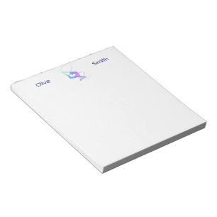 Personalisierte Rhythmische Gymnastik mit Band Notizblock