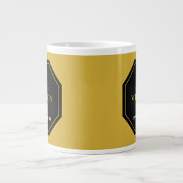 Personalisierte Riesenkaffee-Tasse für Wiedersehen Jumbo-Tasse