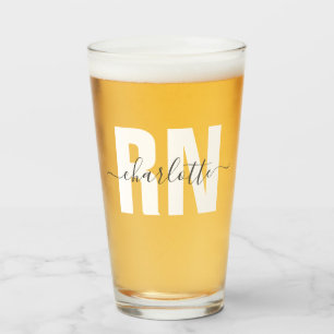 Personalisierte RN-Geschenke für Krankenschwestern Glas