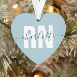 Personalisierte RN-Geschenke für Krankenschwestern Ornament