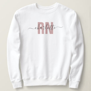 Personalisierte RN-Geschenke für Krankenschwestern Sweatshirt