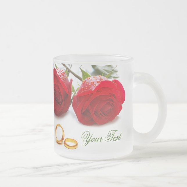 Personalisierte romantische Tasse (Rechts)