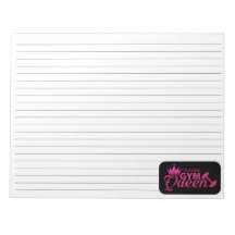 Personalisierte, rosa Imitate Glitzer-Fitnessstudi