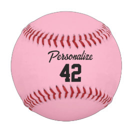 Personalisierte Rose Clair Baseball