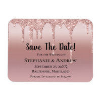 Personalisierte Rose Gold Drilling Glitzer Rosa Ro
