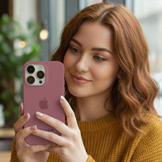 Personalisierte Rose Gold iPhone Case mit benutzer iPhone 16 Pro Max Hülle