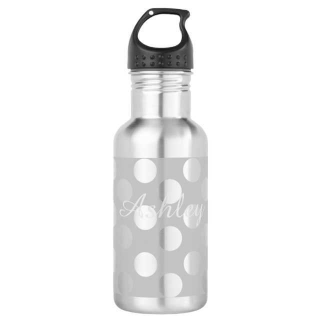 Personalisierte rostfreier Stahl-Wasser-Flasche Edelstahlflasche (Vorderseite)