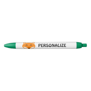 Personalisierte rote Fuchs-Logo-Schreibstifte Bl Kugelschreiber